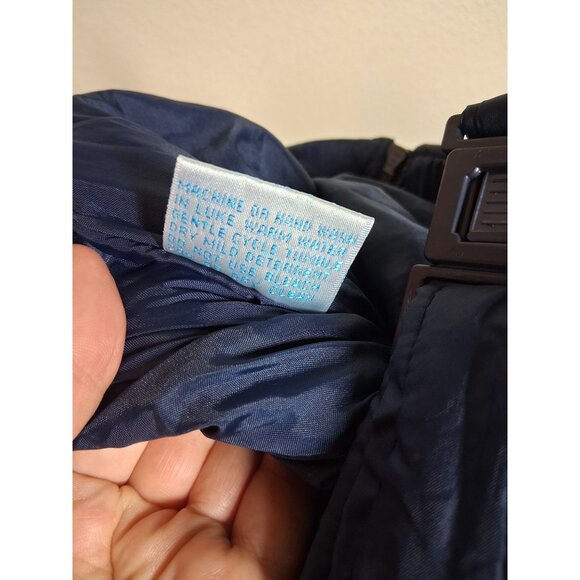 Rainbow West Snow Bib Pants Overalls Skiing Snowboarding Blue Size 9 - Picture 8 of 8